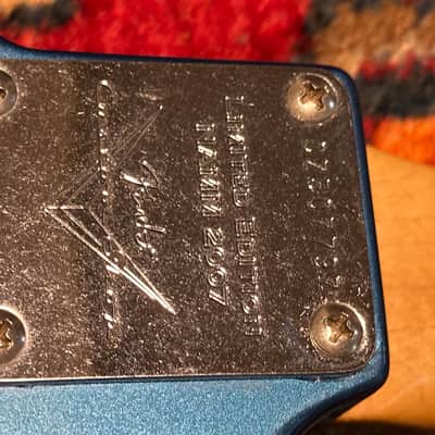 Fender Custom Shop '60 NAMM LTD Closet Classic Stratocaster 2007 Lake Placid Blue Competition image 17
