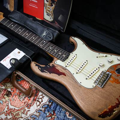 FENDER USA Custom Shop Rory Gallagher Tribute Stratocaster "3-Color Sunburst" (2023) image 1