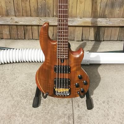 Wal MK II 1989 Shedua Facings w/ ATA Bass Guitar flightcase image 1