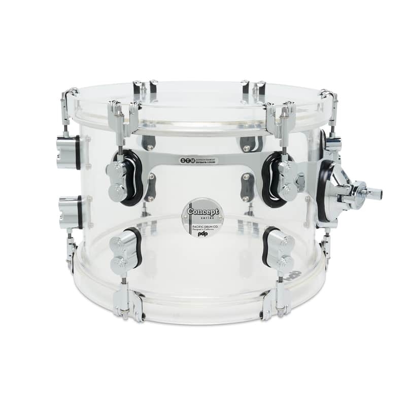 PDP Concept Acrylic Tom 8x12" Clear with Chrome Hardware image 1