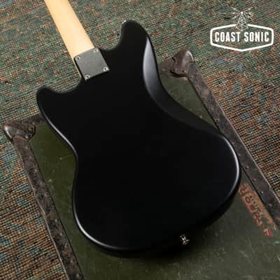2010 Fender FSR '69 Mustang MG-MH-STP Matching Headstock Stoptail Matte Black Made in Japan MIJ image 9