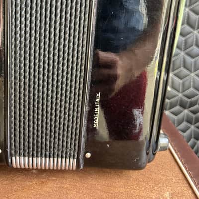 Silvertone Piano Accordion with case and strap- Must go! Plays good. Ships fast! image 12