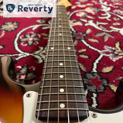 1993-1994 Fender Japan ST-Champ Mini Stratocaster Built-in Amp Sunburst MIJ image 9