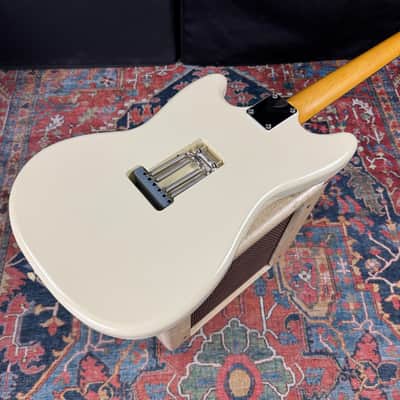 Fender Char Artist Model Mustang Olympic White - 2019 image 5