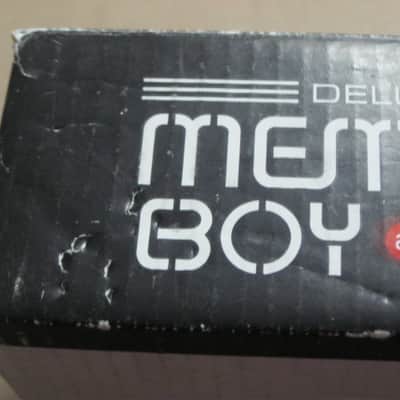 visibly used condition genuine Electro-Harmonix EMPTY CARDBOARD BOX + original Owner's Manual and original Warranty & Registration paperwork ONLY for EXO Deluxe Memory Boy (NO pedal, NO power supply) 2010s- 2020s (specifically from 2013) image 13