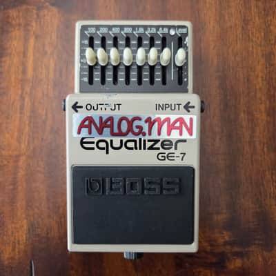 Boss GE-7 (2011) EQ w/Analogman Pro Mod & Upgraded Green LED image 2