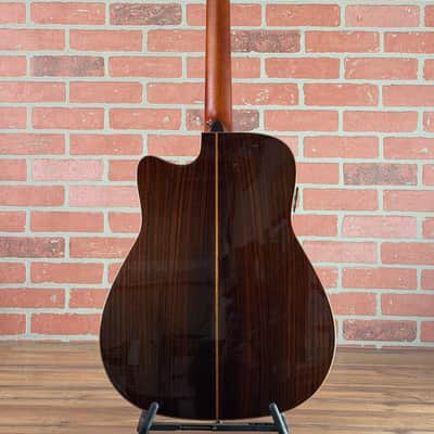 Yamaha AC5M ARE Concert Cutaway Acoustic-electric Guitar - Vintage Natural image 16