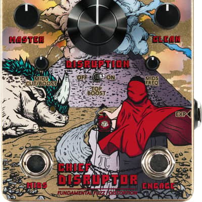 KMA Machines Chief Disruptor Fundamental Fuzz and Distortion Pedal image 1