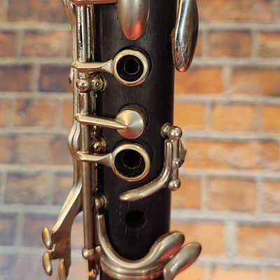 Armstrong 4001 Bb Clarinet Black Wood Grain w/ Carrying Case Just Serviced image 3