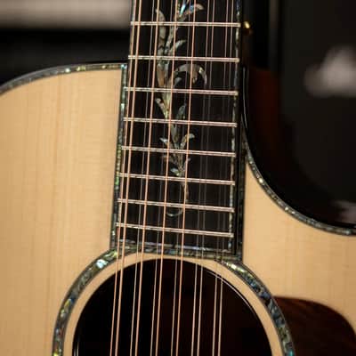 Taylor Next Generation PS54ce Presentation Series 12-String Grand Auditorium Acoustic/Electric Guitar - Honduran Rosewood/Adirondack Spruce with Hardshell Case image 10