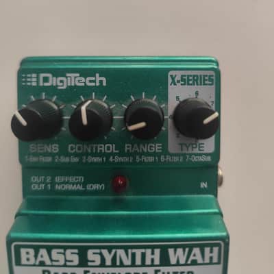 Immagine DigiTech X-Series Bass Synth Wah Envelope Filter 2010s - Green - 2