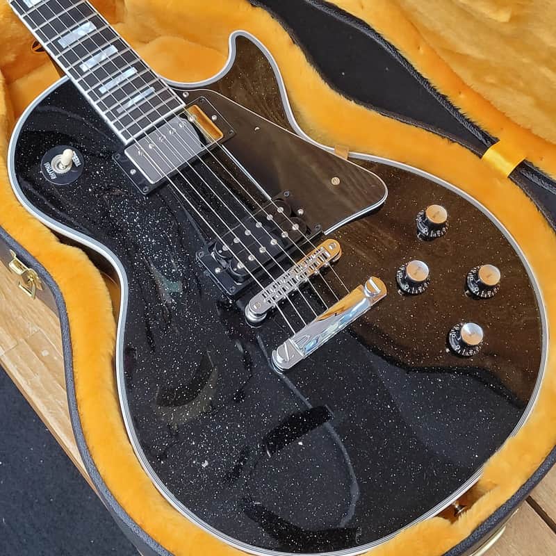 Gibson Custom Shop Les Paul Custom - Andromeda Black image 1