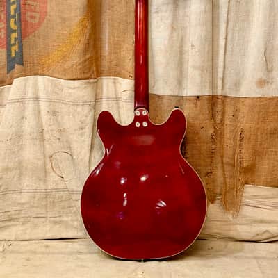 Harmony H-72 1972 - Burgundy image 9