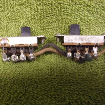 REVISED: PROJECT: Fender Jazzmaster or Jaguar switches, early 1960's, silver, Cipollina image 5