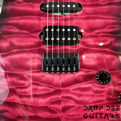 SMP Custom Shop Ichor Electric Guitar w/ Case-Red Quilt image 6