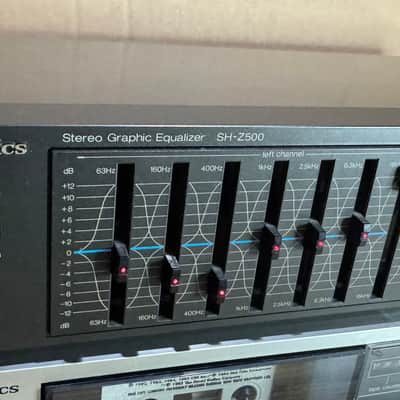 Technics SH-Z500 Stereo Graphic Equalizer Tested w/ Original Box Japan image 3