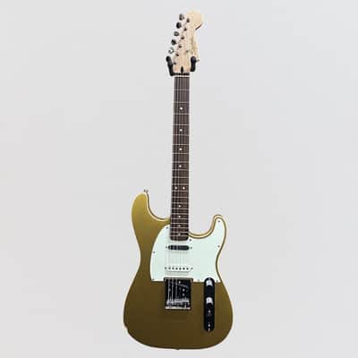 Fender Squier Paranormal Custom Nashville Stratocaster Electric Guitar - Aztec Gold image 8