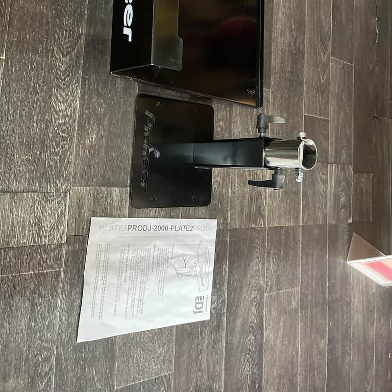 Pioneer ProDJ 900 Plate2 + Bracket2 X2 Black