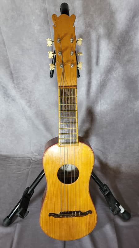 Rare Handcrafted Treble Guitar / Historical Small Guitar by A.H. Knut Kolb (2001) image 1