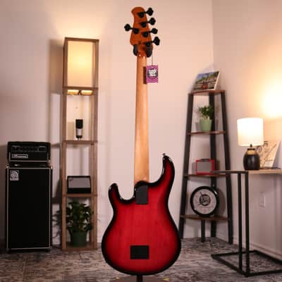 MusicMan Stingray Special 5 Strings H - Ebony Fingerboard, Raspberry image 8