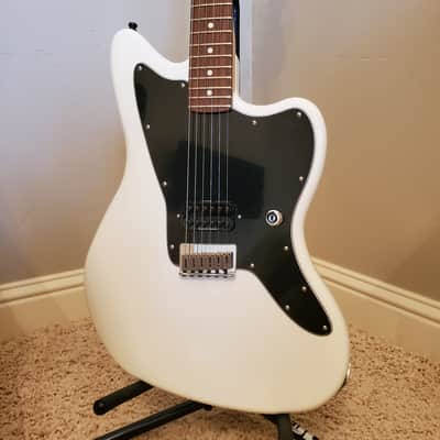 2022 Jazzmaster Build Hardtail Fender Invader White Tom Delonge Style image 3