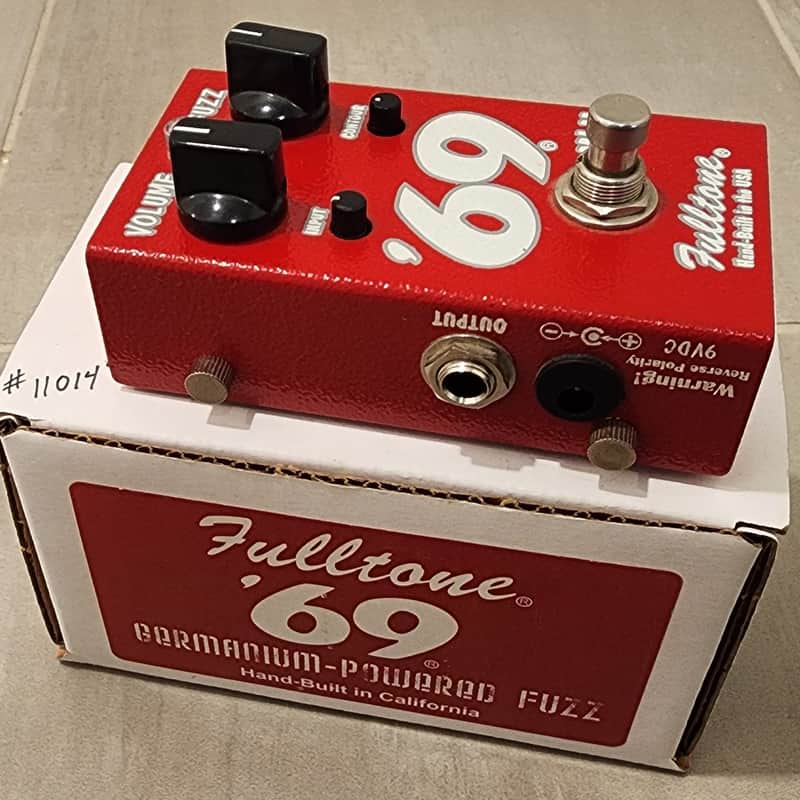 201X Fulltone ’69 Fuzz MKII Red