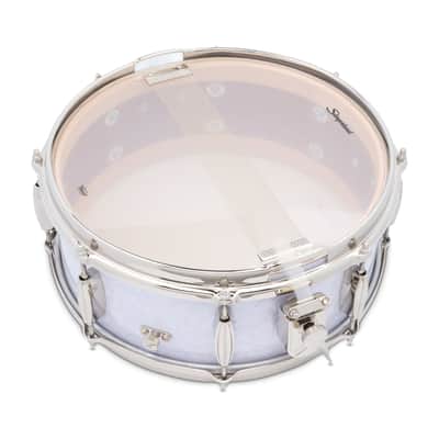 Slingerland Radio King 5.5x14" 3-ply Artist Snare Drum SLFP5514SSK016 - White Marine Pearl image 5