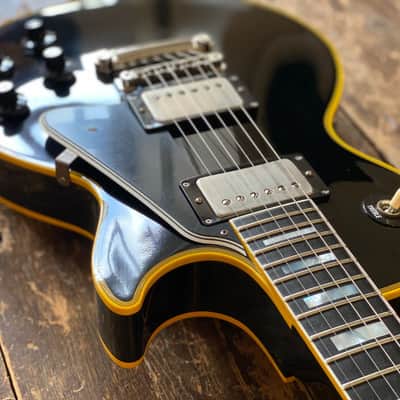 Gibson Custom Shop Les Paul '68 Custom Reissue Ebony 2019 w Docs & HSC Japanese Dealer Select image 5