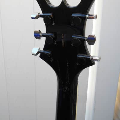 BC Rich Warlock Deluxe. Neck-Thru. Made in Korea. Heavy Relic. Headstock Repair. image 7