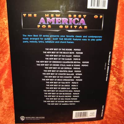 New Best of America For Guitar 48  Pages Easy Tab Deluxe Book image 2