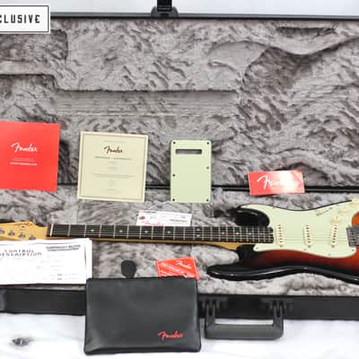 Fender American Elite Stratocaster Tobacco Sunburst image 3