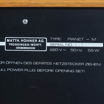 Hohner Pianet M piano with legs and music stand (serviced) image 19