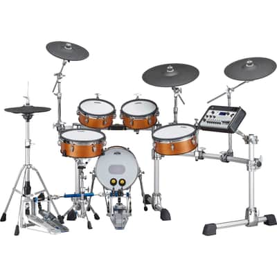 Yamaha DTX10K-M RW Electronic Drum Set Real Wood image 1
