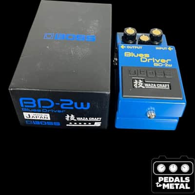 Boss BD-2W Blues Driver Waza Craft 2015 - Present - Blue - X17608 image 2