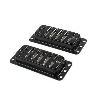 Argyle "Gold Foil" deArmond Airline Style Pickup Cover ,Black (2) image 3