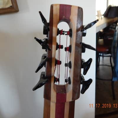 wish bass left handed fretless triple neck. image 7