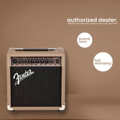 Fender | Acoustasonic 15 | Acoustic Guitar Combo Amp image 1