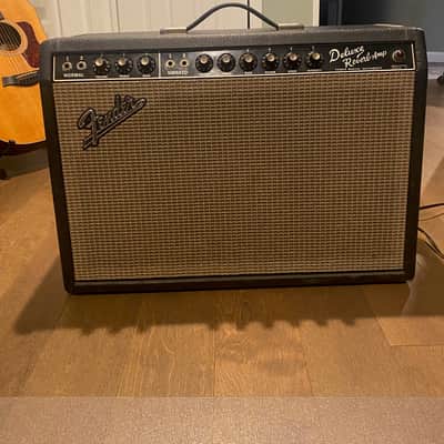 Fender Deluxe Reverb 1966 - Black Face image 1