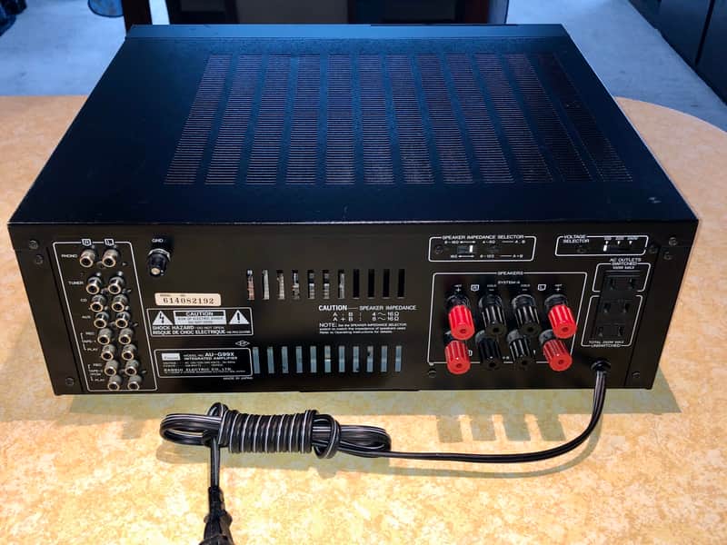 Excellent Sansui AU-G99X Stereo Receiver, 160 watts a Channel