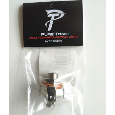 STEREO Pure Tone Multi-Contact 1/4″ Output Jack PTT2 Nickel image 10