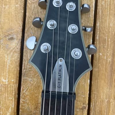 Schecter Diamond Series C-1 Platinum - Trans Black image 7