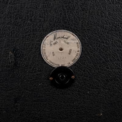 Vintage 1977 Marshall Slant Cab With "Black Backs" 4x12" 25-watt Rola Celestion Speakers Guitar Amp Cab image 9