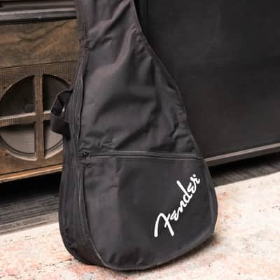 Fender California Standard Redondo Mini Acoustic Guitar - Fiesta Red with Gig Bag image 15