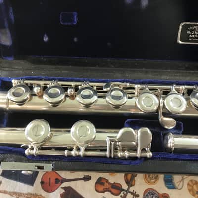 Haynes Professional Plateau Flute August 28th 1946 - Solid Silver image 3