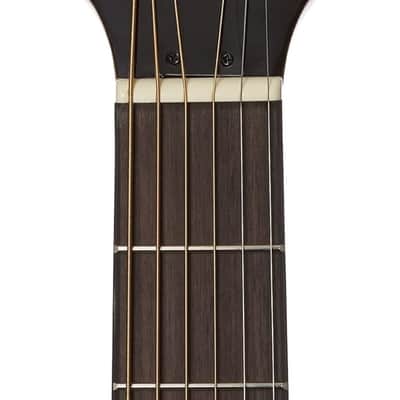 6-String Banjo Guitar with Closed Back Resonator and 24 Brackets image 3
