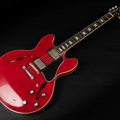 2014 Gibson Custom Shop 50th Anniversary '63 ES-335TDC VOS - Faded Cherry | USA Memphis 1963 Reissue Block Inlays 3.56kg | CoA OHSC image 5
