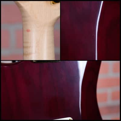 Fender Custom Shop 60th Anniversary Presidential Stratocaster AAA Flame Maple Top Wine Red Stain 2006 w/OHSC image 14