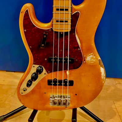 Fender Jazz Bass 1968 Olympic White LEFTY All Original image 2
