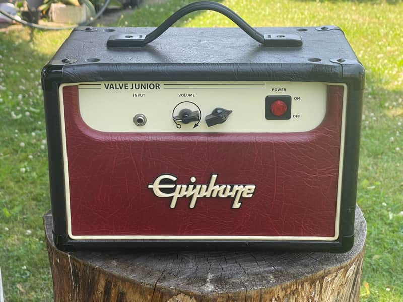 MODIFIED Epiphone Valve Jr Head 2000s - Black image 1