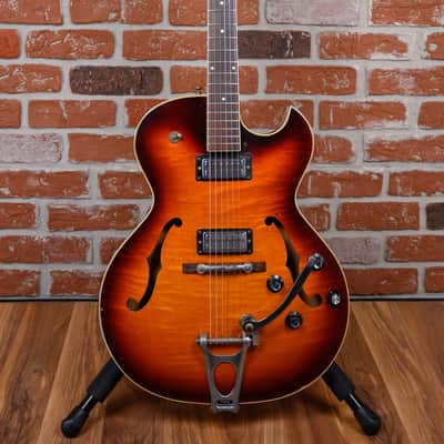 Guild Starfire II Sunburst 1967 w/Hardshell Case (Mods) image 4